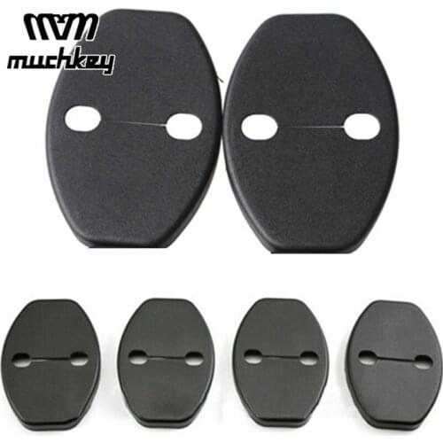 Lock Protective Cover Fit For VW JETTA MAGOTAN CC GOLF POLO GOLF Passat B4 B6 B7 Lavida Bora for Skoda AUDI Plastic 4pcs Per Set