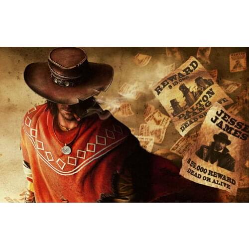HD Printed Modern Art Wall Decor Cowboys of the West Oil Painting Picture On Canvas Sitting Room Decorate