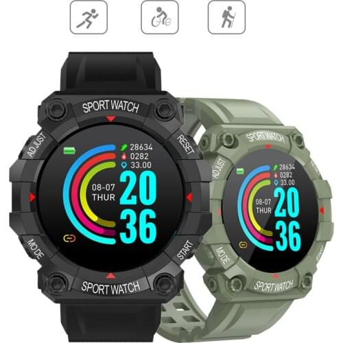 IP67 Waterproof FD68 Smart Watches Heart Rate Blood Pressure Sport Smartwatch Pedometer Call Reminder Wristwatch for Android IOS