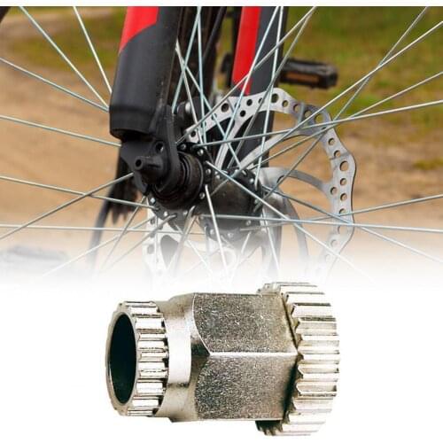 Rear Hub Nut 2 in 1 Multifunction Chromium Molybdenum Steel Rear Hub Lock Ring Nut Bicycle Repair Tool for DT Swiss Star Ratchet