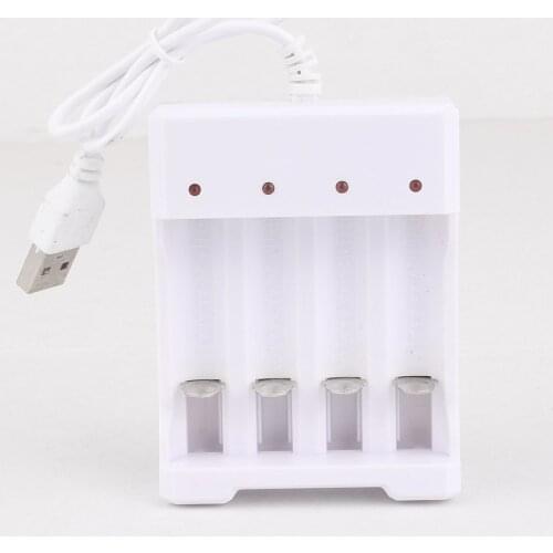 Battery Charger For AA AAA Batteries 4 Ports Battery Charger With USB Plug Universal Power Tool Accessories