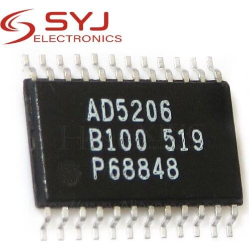 1pcs/lot AD5206BRUZ10 AD5206B100 AD5206BRU10 AD5206B10 AD5206-B10 AD5206 TSSOP-24 In Stock