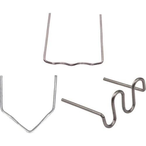 100pcs Automobile Plastic Bumper Welding Machine Repair Nails 0.8mm Stainless Steel Durable Repair Nails Machine Hot Melt Weldin