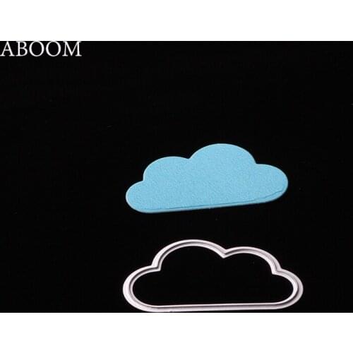 ABOOM 1PC Cloud Design Metal Carbon Steel Cutting Dies Embossing Decorative Paper Card Die Cut Stencil DIY Making Paper Mold