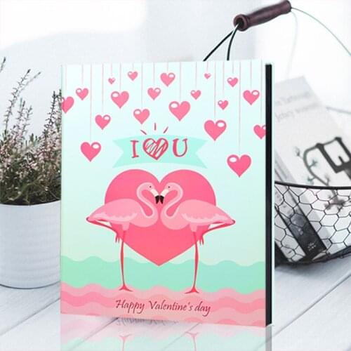 Album Self-Adhesive Film-Coated DIY Handmade Creative Old Photo Family Movie Ticket Collection Graduation Album