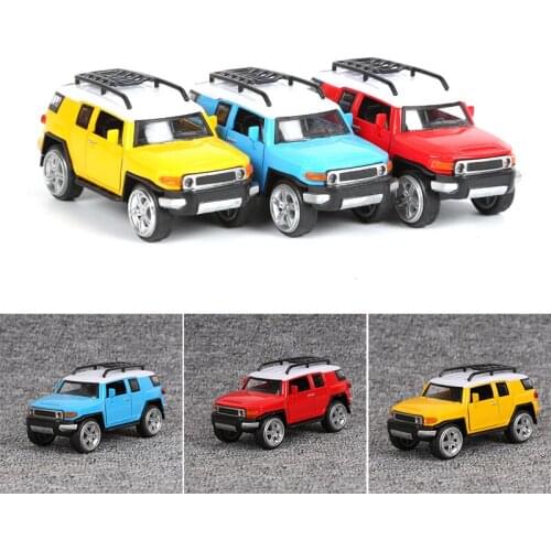 Alloy Car Ormament with 1:36 Aritificial SUV Shaped Car Model Unique Fashion Suit for Home Office Childrens Room NSV