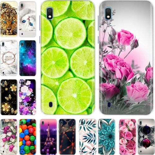 Cartoon Case For Samsung Galaxy A10 Case 2019 Soft TPU Back Cover Coque for Samsung A10 A 10 SM-A105F A105 A105F Silicone bumper