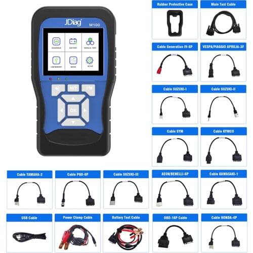 M100 Motorcycle Diagnostic Tool Moto Scanner Universal Motorcycle Scan Tool