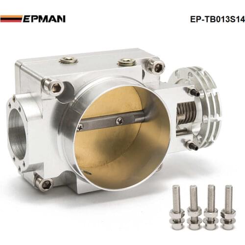 Throttle Body 70MM For Nissan Silvia SR20 S13 S14 S15 SR20DET 200SX 240SX Silver EP-TB013S14