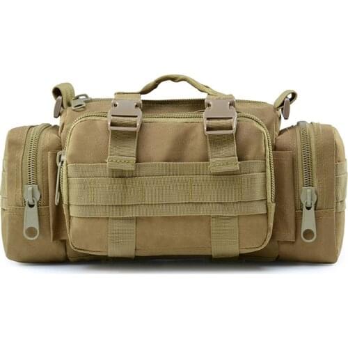 3P Hiking Sport Pockets Backpack Multi-function Outdoor Tactical Camping Cycling Traveling shoulder Bag 10L Waterproof Waist Bag