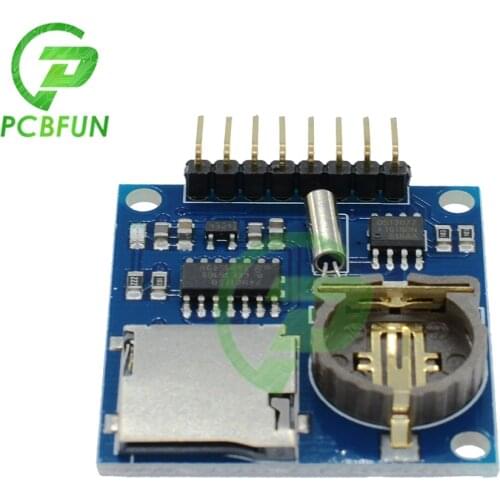 Mini Data Logger Module Logging Shield for Arduino For Raspberry Pi Logging Recorder Data Logger Module Shield V1.0 SD Card Slot