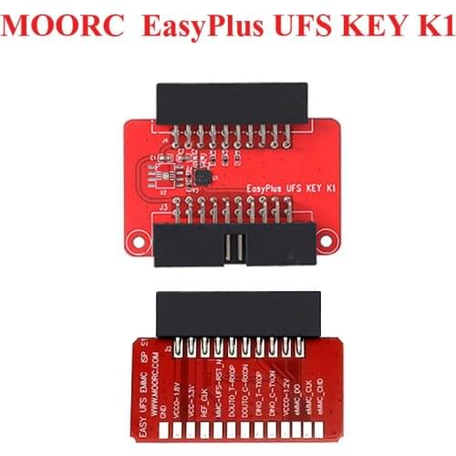 MOORC ICFRIEND Easyplus UFS key EMMC ISP 2 in 1 adapter support Easy UFS BGA-254 / ICFriend modify tool adapter