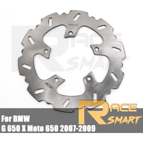 Motorcycle Rear Brake Discs For BMW G 650 X Moto 650 2007-2009 Brake Disks Rotors G-650X G 650-X 2007 2008 2009 Hight QUality
