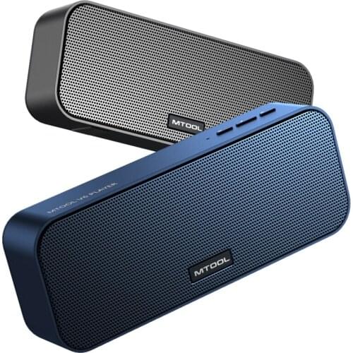 Mtool V6 Subwoofer Bluetooth Speaker Soundbar HIFI Radio Portabl Wireless Speaker IP7 Waterproof Audio Amplifier Support TF Card