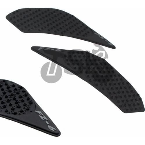 For YAMAHA FZ6N FZ 6N FZ-6N 2006-2013 Motorcycle Tank Pad Side Gas Knee Grip Stickers Black