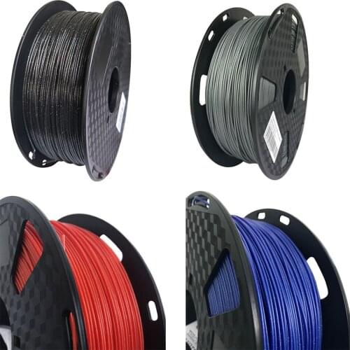 PLA Crystal Filaments 1.75 mm 1Kg /500g / 250g 3D Printer Filament Sparkle Shining 3D Printing Material Glittering PLA Filaments