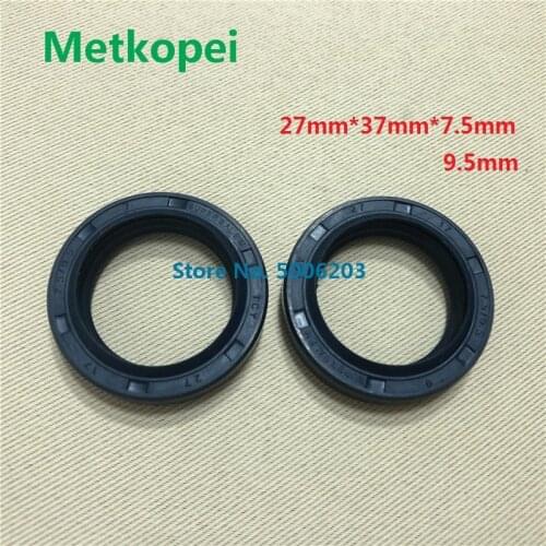 Motorcycle CG125 front fork damper shock absorber oil seal 27*37*7.5/9.5 mm 27x37x7.5/9.5mm for Honda 125cc CG 125