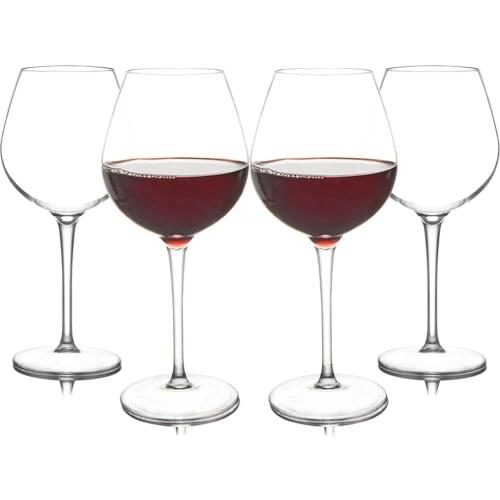 Plastic American Transparent Unbreakable Silicone Plastic Wine Glass Cups Bar Home GobletAmerican Tritan Material