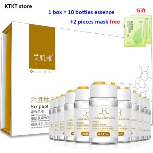 Six peptide Hyaluronic Acid Microneedle Essence Nicotinamide Serum Moisturizing Anti-Aging Acne Treatment Beauty Salon Ampoule