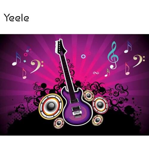 Yeele Photocall Wild DJ Music Backdrop Birthday Party Decor Baby Shower Photographic Background Photos Photography Studio Shoot