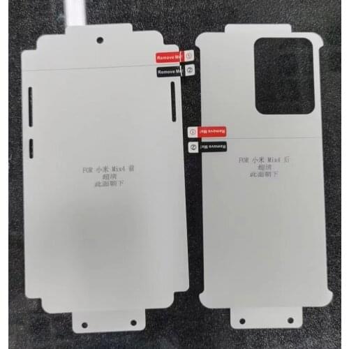 10D Soft TPU Hydrogel Film For Xiaomi Mi MIX 4 Full Body Cover Screen Protector Gel Not Glass For Xiaomi Mix 4