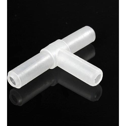 20PCS Plastic Aquarium Air Tee Joints T 3 Ways Joints T-junction Fish Tank Air Pump Line Tubing Pipeline Connectors 20 pieces