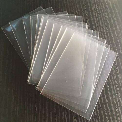 300PCS/lot 7 Sizes Transparent Card Protector for Board Games Cards Gathering Card Sleeves