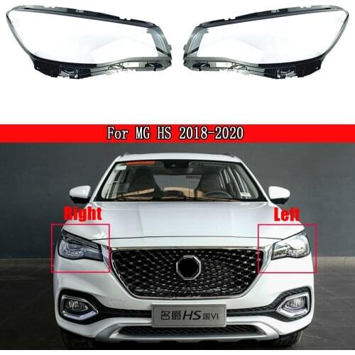 Car Headlamp Lens For MG HS 2018 2019 2020 Car Replacement Auto Shell