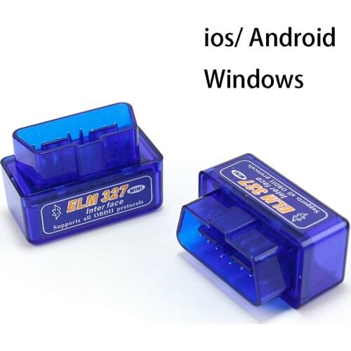 Mini ELM327 OBD2 Car Scanner V1.5/2.1 Bluetooth-compatible Automobile Detector Code Reader Auto Repair Tools For Multi-brands
