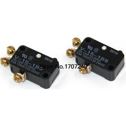 Free shipping 10pcs/lot New original OMRON Travel switch limit switch micro switch V-15-1B5