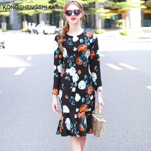 ENLAISHINA Long Dresses