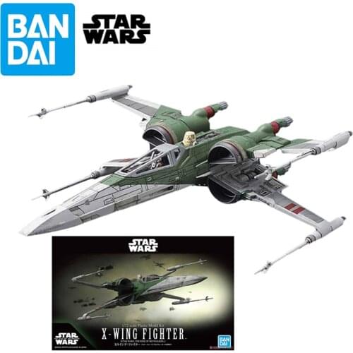 Bandai Star Wars 1/72 X-Wing Fighter The Rise of Skywalker Assembled Model Action Figure Decoration Toys Childrens Gifts