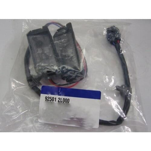 For Hyundai Elantra i30 2007-2012 925012L000 925011Z000 Rear license plate light assembly rear license plate light