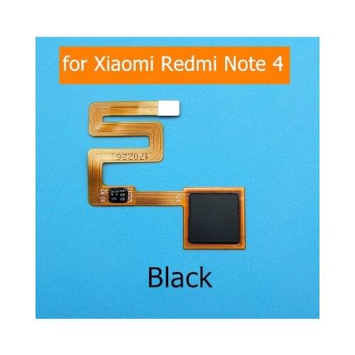 For Xiaomi Redmi Note 4 MTK Fingerprint Sensor Flex Cable Note4 MTK Touch ID Return Button Replacement Repair Spare Parts