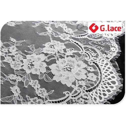 GLace 3m/lot eyelash Lace Fabric underwear Lace Fabric Wedding dress decoration clothing DIY accessories XT018