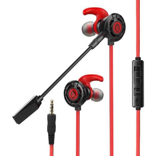 Gamer Headset Wired Gaming Earbuds 3.5mm Plug Earphone Noise Cancelling Stereo with Detachable Mic Headset for Phone PC PS4 Xbox