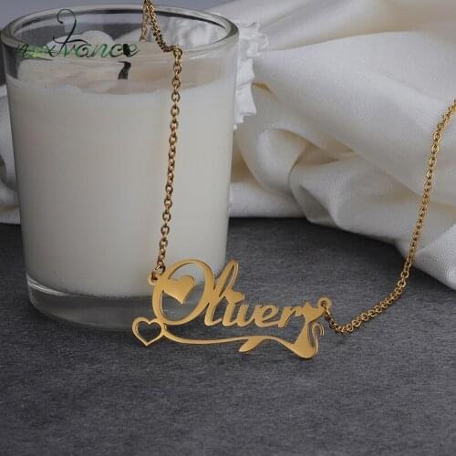 Nextvance Beautiful Customied Necklace Stainless Steel Personalized Cat Choker Pendant For Woman Lover Anniversary Jewelry Gift