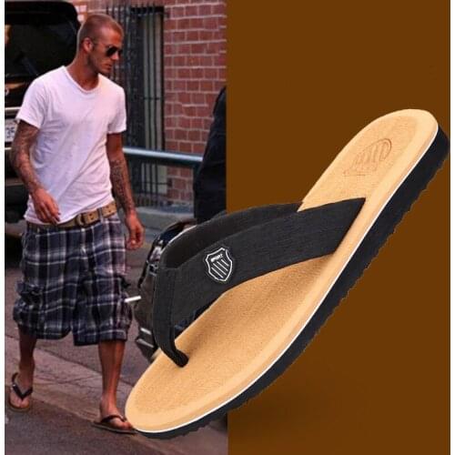 New Mens Shoes Anti Slip Herringbone Sandals Summer Outdoor Casual Beach Shoes Men 38-45
