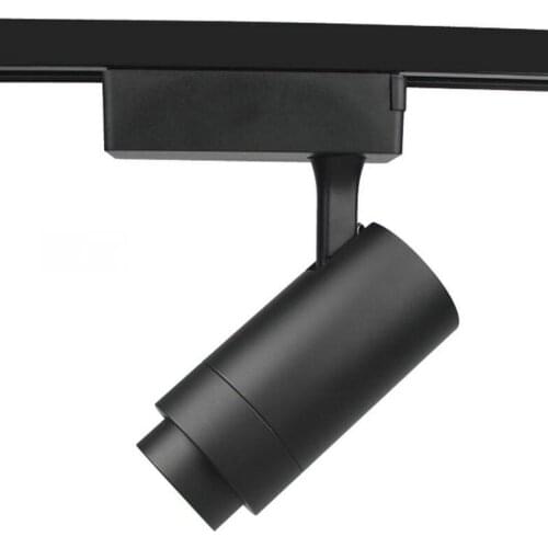 Wholesale Retail Zoom 10W 15W 20W 30W CREE COB LED Track Light Spot Wall Lamp Spotlight Tracking LED AC110V/240V