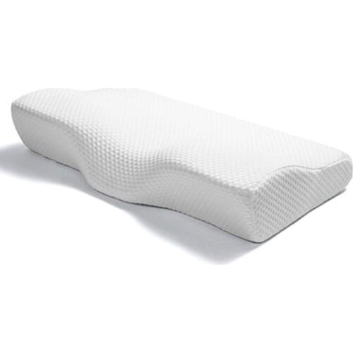Orthopedic Memory Foam Pillow Slow Rebound Soft Memory Slepping Pillows Butterfly Shaped Relax The Cervical For Adult