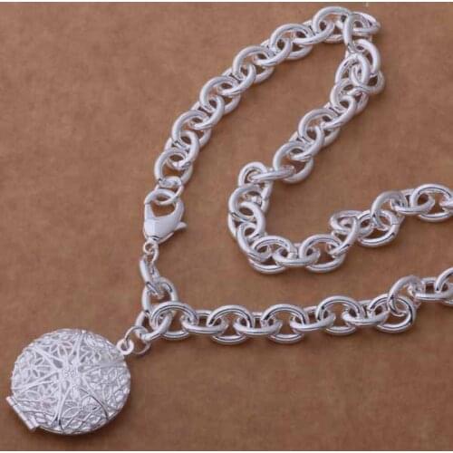 925 sterling silver Necklace, 925 silver fashion jewelry Charming coarse necklace /dhvalzca bvjakmqa AN754