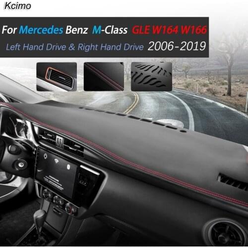 For Mercedes Benz M Class GLE W164 W166 Anti-Slip Mat Dashboard Cover Pad Sunshade Accessories ML 350 ML250 GLE250 GLE350 AMG