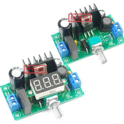 LM2596DC-DC3A DC Adjustable Step-down Power Supply Module Stabilized Board DC Stabilized Power Supply DIY Parts