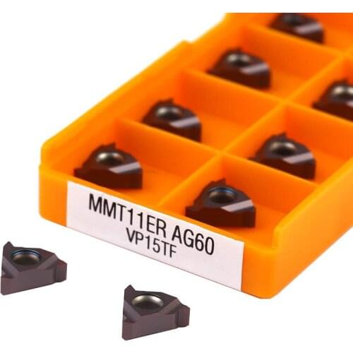MMT 11ER AG55 11ER AG60 US735 UE6020 VP15TF High quality Carbide alloy blade Turning tools CNC lathe tools Threading inserts