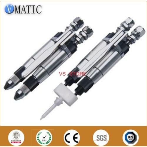 High Quality AB Component Epoxy Dispensing Valve Pneumatic Glue Dispenser Valve Manual Valve AB Two Liquid Valve