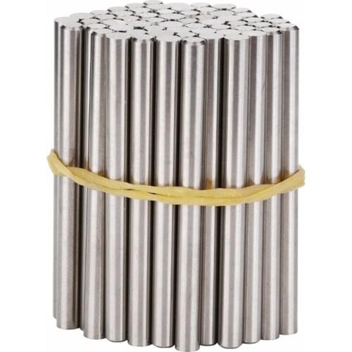 YK20 50pcs/D6*50 Metric Cemented Solid Carbide Rods for Routers and Drills Roughing Cylindrical Tungsten Carbide Rod