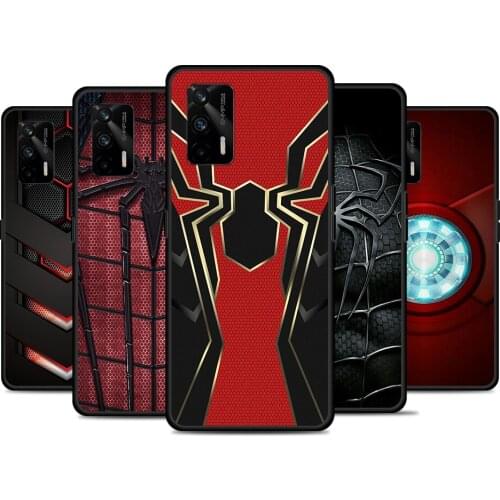 Iron Spider Man Infinity War For Realme 8 GT Neo Flash Edition Explorer Master Q3 Pro Narzo30 C21 C11 C20A C21Y Phone Case
