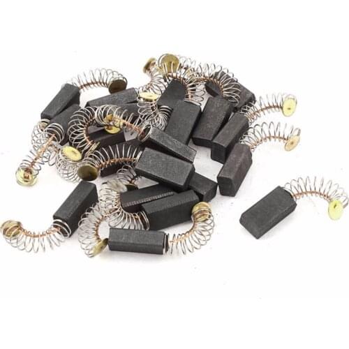 10 Pcs 6.5x7.5x13.5mm Drill Electric Grinder Replacement Carbon Brushes Mini Spare Parts For Electric Motors Dremel Rotary Tool
