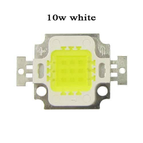 10pcs/LOT 10W Cool Pure White 850LM 6000~ 6500K SMD LED Light Bulb Lamp Parts