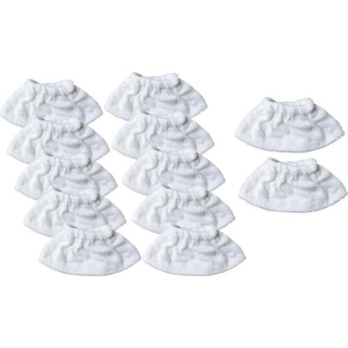 12Pcs Steam Cleaner Parts for KARCHER SC Series SC1/SC2/SC3/SC4/SC5 Steam Cleaner Accessories Towel Cover